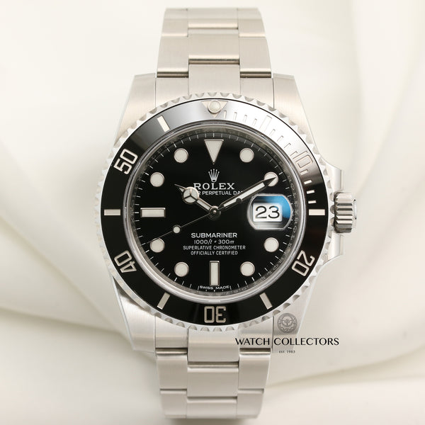 Full-Set Rolex Submariner 116610LN Stainless Steel Second Hand Watch Collectors 1