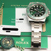 Full Set Rolex Submariner 116610LV Hulk Stainless Steel Second Hand Watch Collectors 10