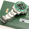 Full Set Rolex Submariner 116610LV Hulk Stainless Steel Second Hand Watch Collectors 10