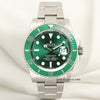 Full Set Rolex Submariner 116610LV Hulk Stainless Steel Second Hand Watch Collectors 1
