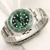 Full Set Rolex Submariner 116610LV Hulk Stainless Steel Second Hand Watch Collectors 3