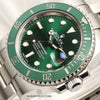 Full Set Rolex Submariner 116610LV Hulk Stainless Steel Second Hand Watch Collectors 4