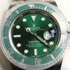 Full Set Rolex Submariner 116610LV Hulk Stainless Steel Second Hand Watch Collectors 5