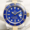 Full Set Rolex Submariner 116613LB Blue Ceramic Steel & Gold Second Hand Watch Collectors 2