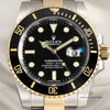 Full Set Rolex Submariner 116613LN Steel & Gold Black Second Hand Watch Collectors 2
