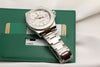 Full-Set Rolex Yacht-Master 116622 Stainless Steel Platinum Bezel Second Hand Watch Collectors 8