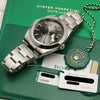 Full Set Unworn Rolex DateJust 41 126300 Rhodium Dial Stainless Steel Second Hand Watch Collectors 9