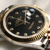 Full Set Unworn Rolex DateJust 41 126333 Steel & Gold Jubilee Bracelet Second Hand Watch Collectors 5