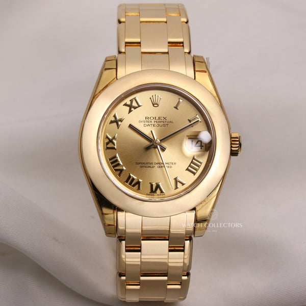Full-Set-Unworn-Rolex-DateJust-PearlMaster-Masterpiece-81208-18K-Yellow-Gold-Midsize-Second-Hand-Watch-Collectors-1-1