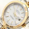Full-Set Unworn Rolex DateJust Turn-O-Graph Steel & Gold 16263 Second Hand Watch Collectors 4
