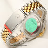 Full-Set Unworn Rolex DateJust Turn-O-Graph Steel & Gold 16263 Second Hand Watch Collectors 7