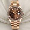 Full-Set-Unworn-Rolex-Day-Date-40-228345RBR-18K-Rose-Gold-Diamond-Bezel-Baguette-Chocolate-Dial-Second-Hand-Watch-Collectors-1