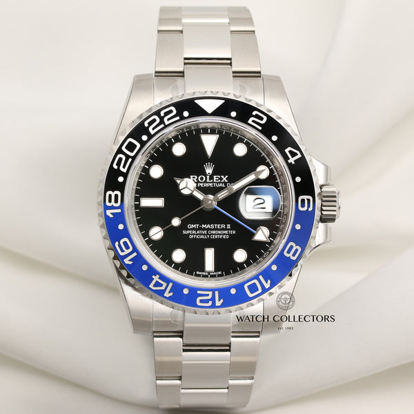 Full-Set-Unworn-Rolex-GMT-Master-II-116710BLNR-Batman-Stainless-Steel-Second-Hand-Watch-Collectors 2S6 (1)