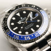 Full Set Unworn Rolex GMT-Master II 116710BLNR Batman Stainless Steel Second Hand Watch Collectors 9