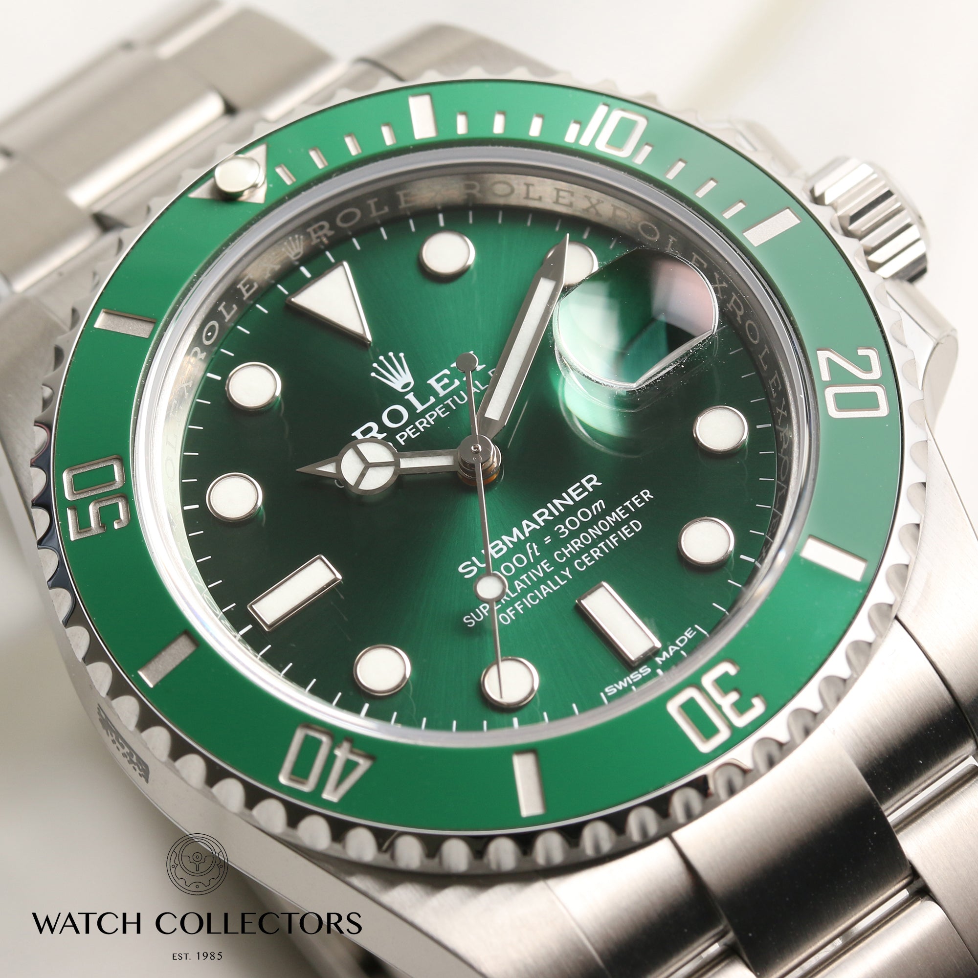 Full-Set-Unworn-Rolex-Submariner-116610LV-Hulk-Stainless-Steel-Second-Hand-Watch-Collectors 121 (4)