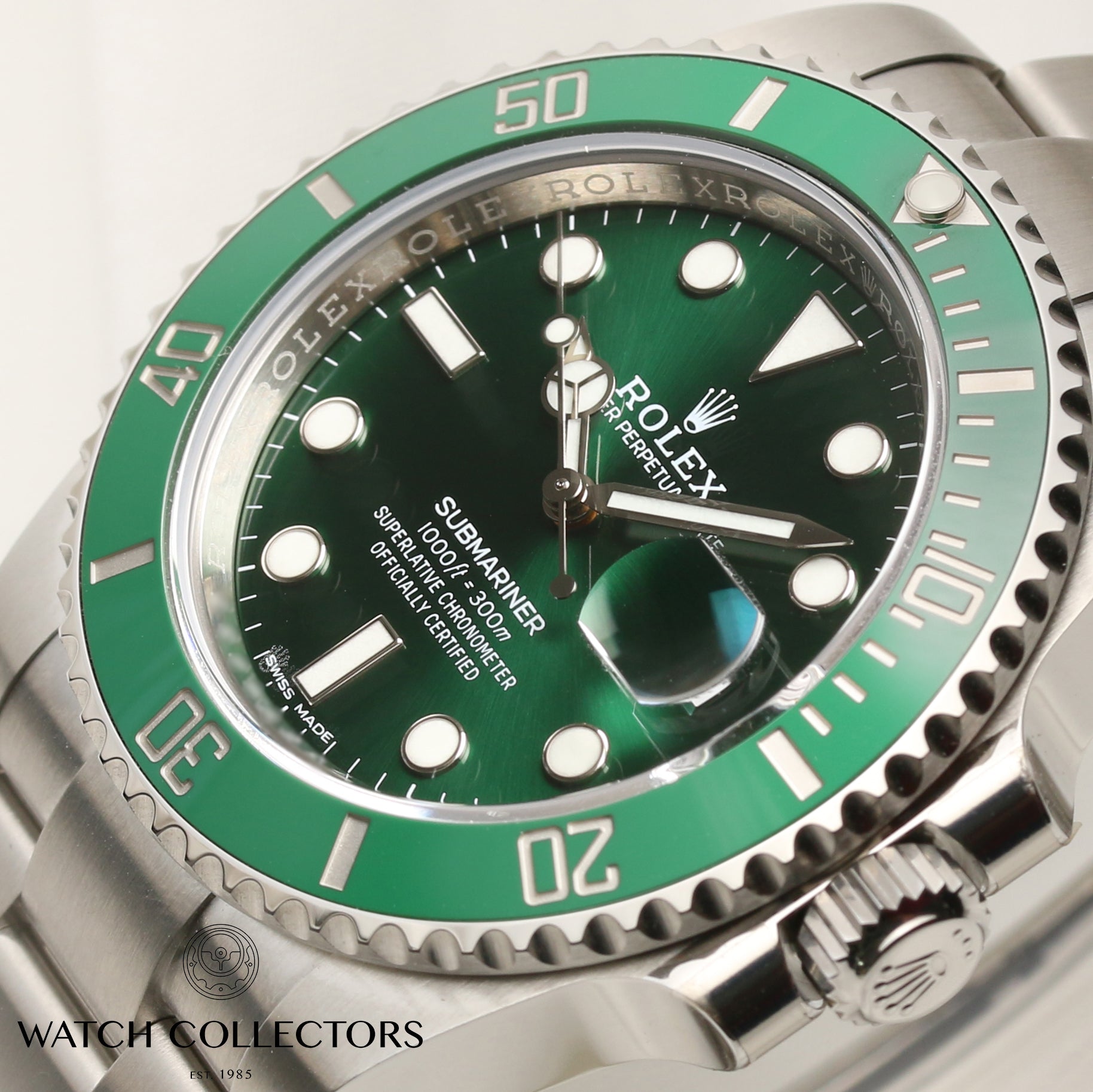 Full-Set-Unworn-Rolex-Submariner-116610LV-Hulk-Stainless-Steel-Second-Hand-Watch-Collectors 121 (6)