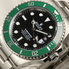 Full Set Unworn Rolex Submariner 126610LV Stainless Steel Ceramic Second Hand Watch Collectors 4