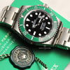 Full Set Unworn Rolex Submariner 126610LV Stainless Steel Ceramic Second Hand Watch Collectors 5