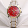 Girard Perregaux Ferrari Chronograph Steel & 18k Yellow Gold Second Hand Watch Collectors 1