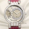 Harry Winston 18K White Gold Diamond Bezel Second Hand Watch Collectors 2