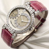 Harry Winston 18K White Gold Diamond Bezel Second Hand Watch Collectors 3