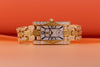 Harry Winston Avenue C | Mother of Pearl dial | Yellow & White Diamond Case, Bezel & Bracelet | 18k Yellow Gold