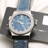 Hublot Jeans Diamond Dial & Bezel 18K White Gold Second Hand Watch Collectors 10