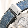 Hublot Jeans Diamond Dial & Bezel 18K White Gold Second Hand Watch Collectors 9