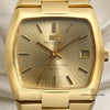 IWC 18K Yellow Gold Second Hand Watch Collectors 2