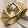 IWC 18K Yellow Gold Second Hand Watch Collectors 3