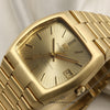 IWC 18K Yellow Gold Second Hand Watch Collectors 4