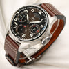 IWC Big Pilot Perpetual Calender Chronograph IW503801 Stainless Steel Second Hand Watch Collectors 3