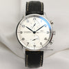 IWC Chronograph Stainless Steel Second Hand Watch Collectors 1