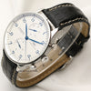 IWC Chronograph Stainless Steel Second Hand Watch Collectors 3