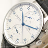 IWC Chronograph Stainless Steel Second Hand Watch Collectors 4
