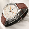 IWC Chronograph Stainless Steel Second hand Watch Collectors 3