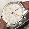 IWC Chronograph Stainless Steel Second hand Watch Collectors 4