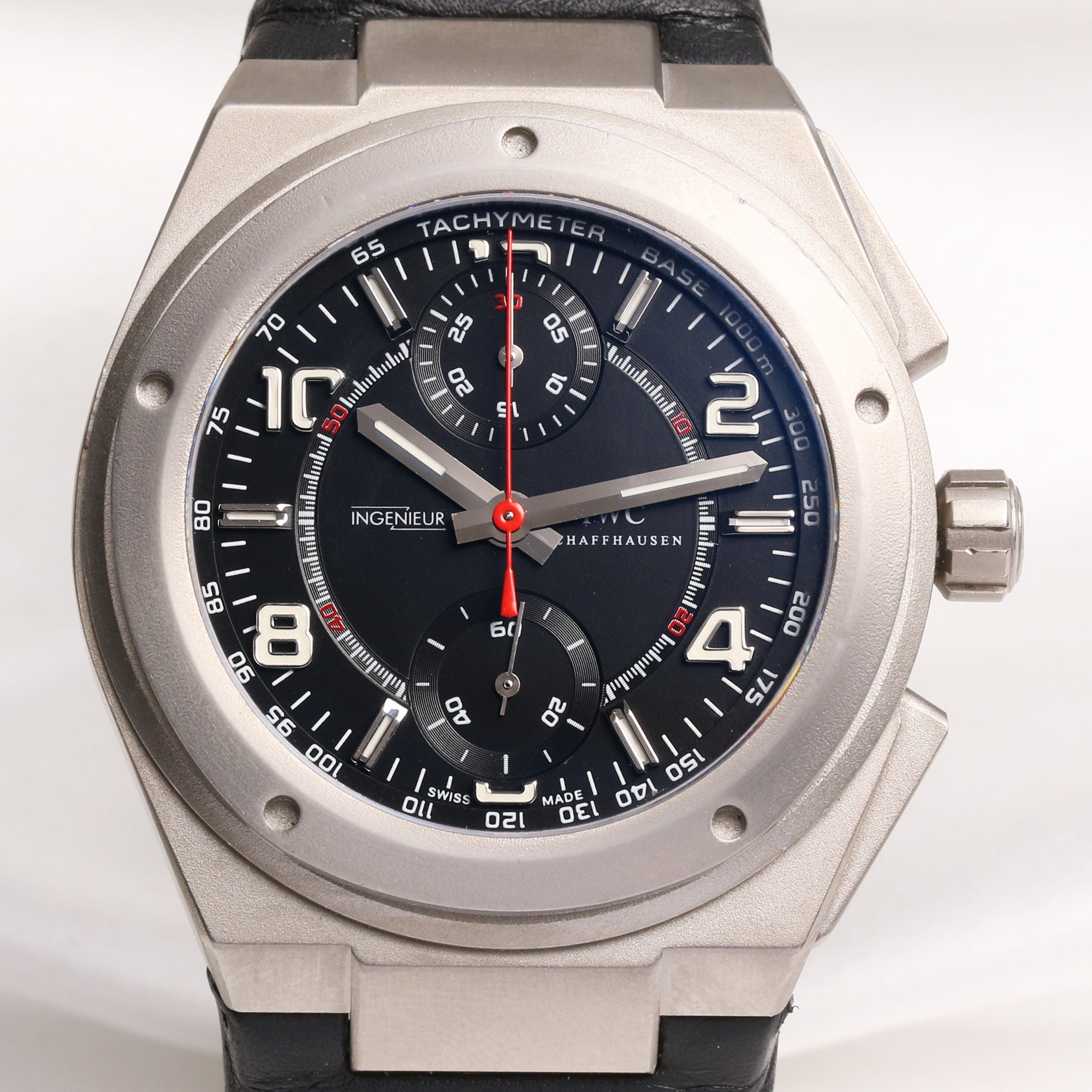 IWC Ingenieur AMG Special Edition IW372503 Titanium Second Hand Watch Collectors 2