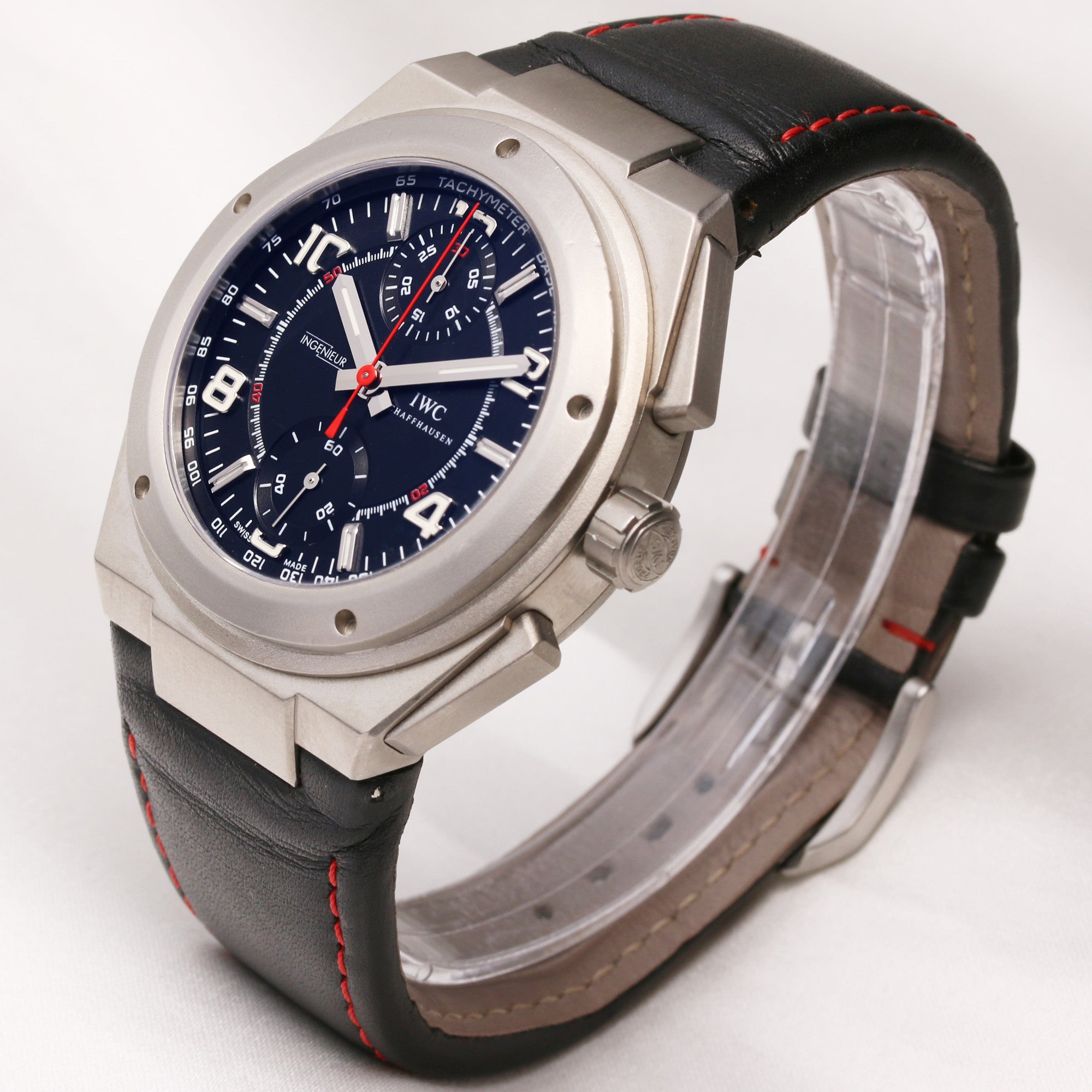IWC Ingenieur AMG Special Edition IW372503 Titanium Second Hand Watch Collectors 3