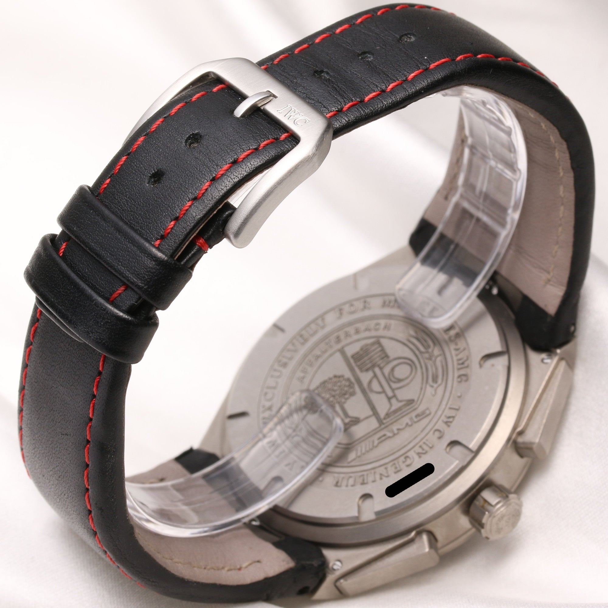 IWC Ingenieur AMG Special Edition IW372503 Titanium Second Hand Watch Collectors 5