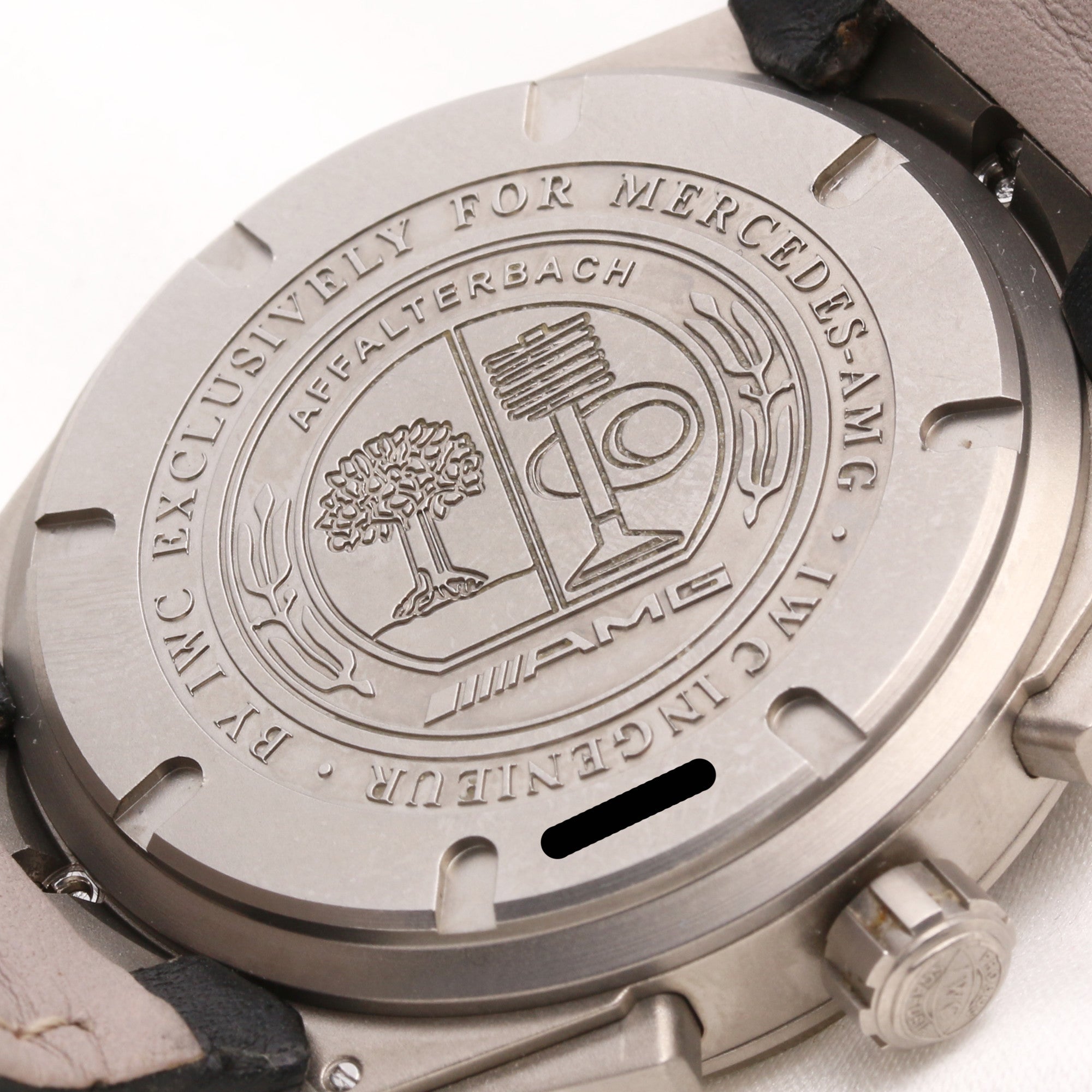 IWC Ingenieur AMG Special Edition IW372503 Titanium Second Hand Watch Collectors 6