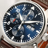 IWC Pilots Watch Chronograph Edition Le Petit Prince IW377714 Stainless Steel Second Hand Watch Collectors 5