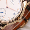 IWC-Portugese-Hand-Wound-Eight-Days-IW510204-18K-Rose-Gold-Second-Hand-Watch-Collectors-6