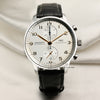 IWC Stainless Steel Chronograph Second Hand Watch Collectors 1