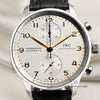 IWC Stainless Steel Chronograph Second Hand Watch Collectors 2