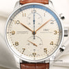 IWC Stainless Steel Chronograph Second Hand Watch Collectors 2