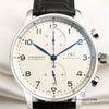 IWC Stainless Steel Chronograph Second Hand Watch Collectors 2