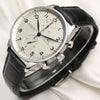 IWC Stainless Steel Chronograph Second Hand Watch Collectors 3