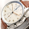 IWC Stainless Steel Chronograph Second Hand Watch Collectors 4