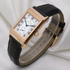 JLC Reverso 18K Rose Gold Second Hand Watch Collectors 3